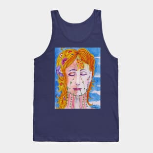 Facial Lymph Nodes Tank Top